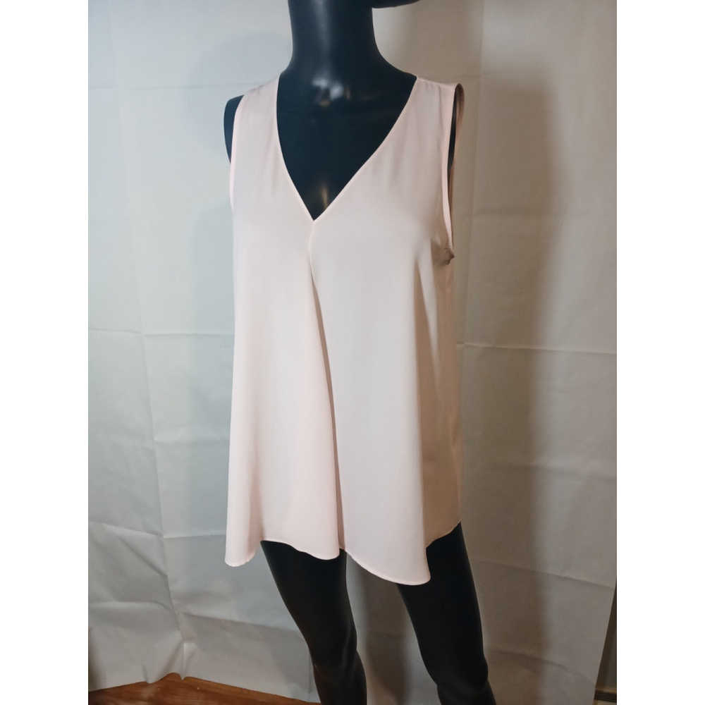 Vince Camuto Womens Sleeveless Top Pink Size Small